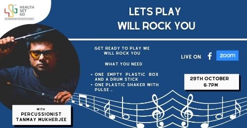 Mindful Thursdays with Percussionist Tanmay