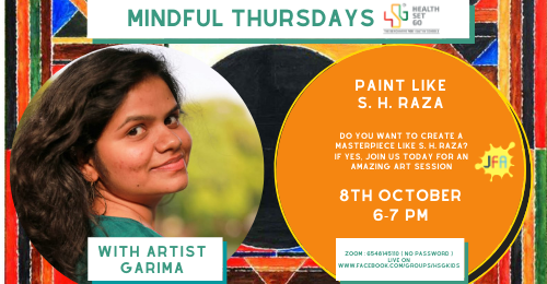 Mindful Thursday with Artist Garima