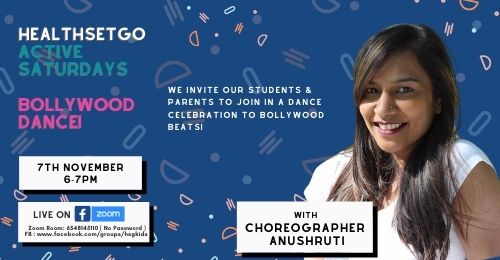 Active Saturdays with Choreographer Anushruti